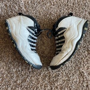 Nike Air Jordan 10 Retro Steel 2005 Size 10.5 Used No Box See Photos